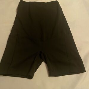 Women’s Shapewear, Black, Poly/Spandex, Side Pockets,  Size Small